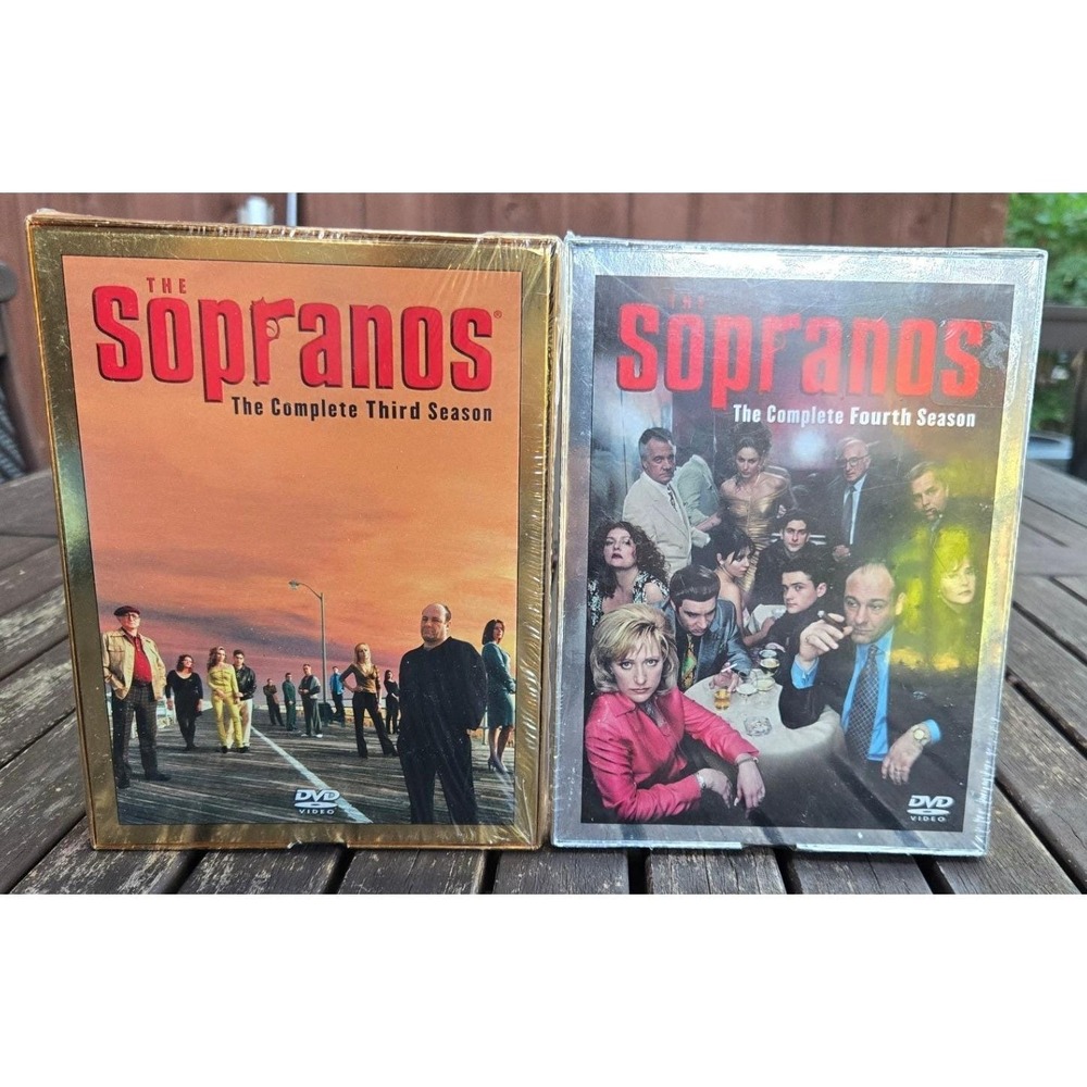 The Sopranos The Complete Third and Fourth Seasons DVD Box Sets New Sealed HBO